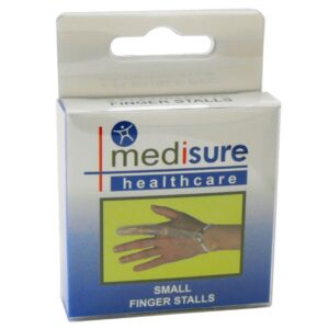 MEDISURE - FINGER STALL PLASTIC - EXTRA LARGE