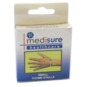 MEDISURE - THUMB STALL PLASTIC - LARGE