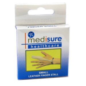 MEDISURE - FINGER STALL LEATHER - MEDIUM