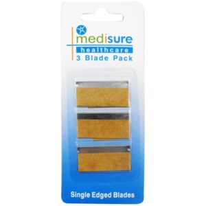 MEDISURE - SINGLE EDGE BLADES 3 PACK