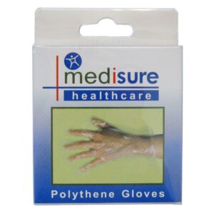 MEDISURE - POLYTHENE GLOVES x25