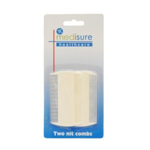 MEDISURE - NIT COMB WHITE x2