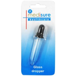 MEDISURE - GLASS MEDICINE DROPPER (STRAIGHT)