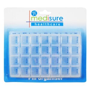 MEDISURE - PILL ORGANISER WITH TRAY