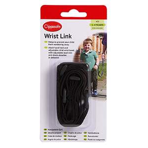 CLIPPASAFE - WRIST LINK - BLACK