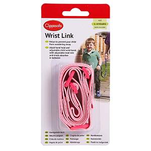 CLIPPASAFE - WRIST LINK - PINK