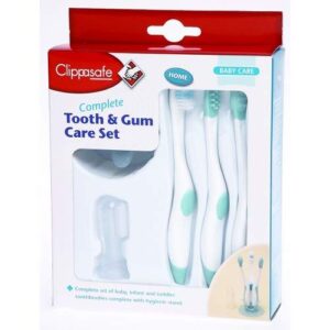 CLIPPASAFE - DELUXE BABY TOOTH CARE SET
