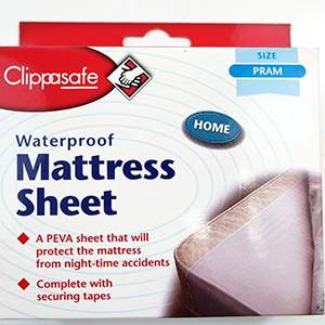 CLIPPASAFE - MATTRESS COVER - PRAM