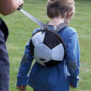 TODDLER DAYSACK LEAD REIN - FOOTBALL