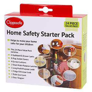 CLIPPASAFE - 22PC HOME SAFETY SET