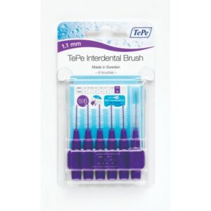 INTERDENTAL BRUSHES PURPLE SIZE 6 - 01.1MM