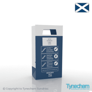 NHS Prescription Bags - P8S on a white background showing the NHS advice and advisories design.