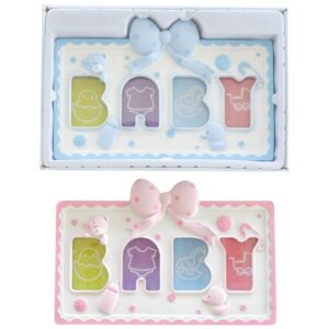 SOFT TOUCH -'BABY' PHOTO FRAME 28.3 x 18.5 x 2.5cm