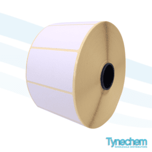 LABELS -70x45mm WHITE DIRECT THERMAL w/Check boxes & Caution