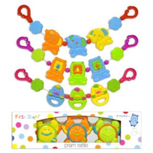 1ST STEPS - PRAM RATTLE 6 MONTHS +
