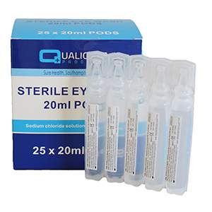 STERILES EYE WASH PODS (25)