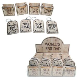 WORLDS BEST DAD KEYRING