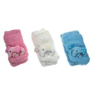 SOFT TOUCH - INFANTS COMFY RATTLE SOCKS