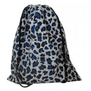 LEOPARD DRAWSTRING BAG
