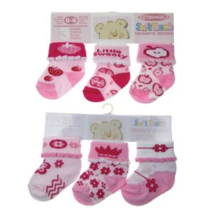 SOFT TOUCH - 3 PACK GIRLS SOCKS