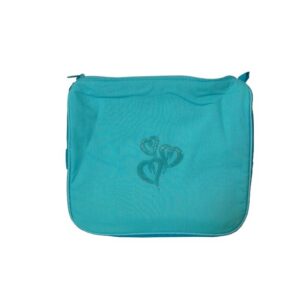 LOVE HEARTS COSMETIC BAG W/HANDLE