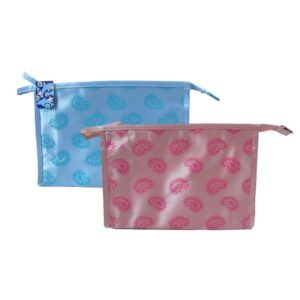 COSMETIC BAG - PAISLEY DESIGN