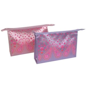 COSMETIC BAG - PAISLEY DESIGN