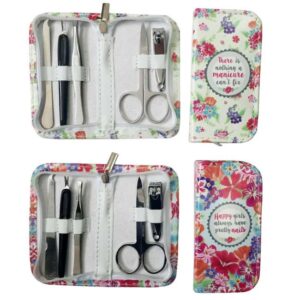 FLORAL MANICURE SET