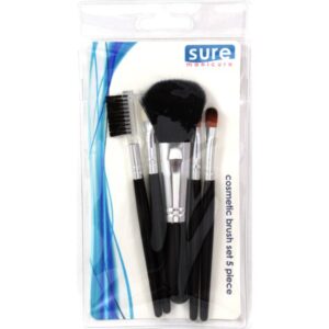 SURE MANICURE - COSMETIC BRUSH SET - 5 Piece