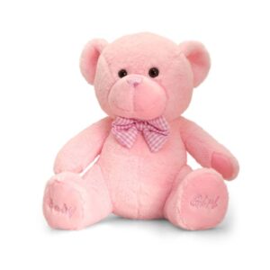 BABY SPOTTY BEAR 25cm - PINK