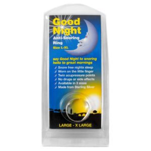 GOOD NIGHT ANTI-SNORING RINGS