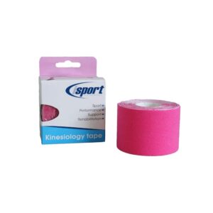 ISPORT - PINK KINESIOLOGY TAPE 5cm x 5 cm
