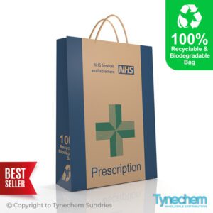 BAGS© -NHS CARRIER (PAPER TWIST)12.5x4.3x15.75"