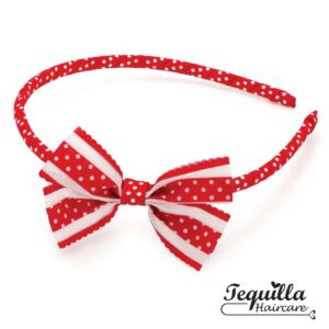 ALICEBAND W/BOW - RED