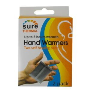 THERMAL INSTANT HEAT HAND WARMERS x2