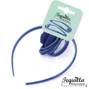 ALICEBAND/CLIP/PONIO SET - BLUE
