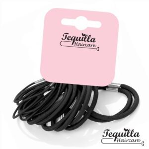 BLACK HAIR ELASTIC SET