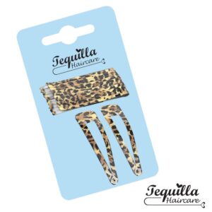 HAIR CLIP SET - ANIMAL PRINT