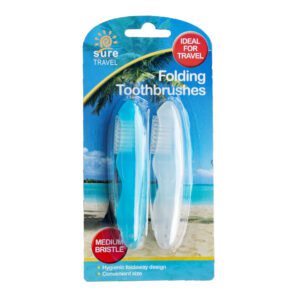 FOLDING TOOTH BRUSHES 2 PACK