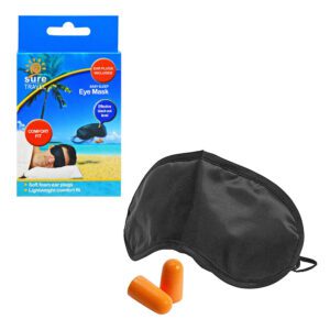 EYE MASK WITH EAR PLUGS