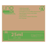 Unopac™ Amber Round PET Bottle 25ml