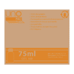 Unopac™ Amber Round PET Bottle 75ml