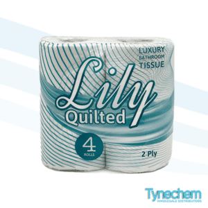 2PLY LUXURY TOILET TISSUE 180 approx. WHITE 4PACK