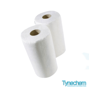 2 PLY WHITE KITCHEN ROLL x4 10M PER ROLL