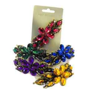 FLOWER BARRETTE