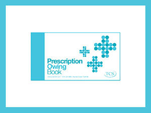 PRESCRIPTION OWING BOOKS