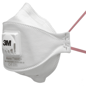 3M MASK 9332 CE Marked w/Valve
