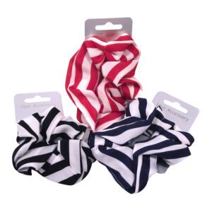 SCRUNCHIE - NAUTICAL STRIPE