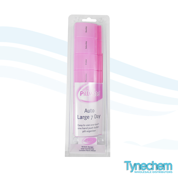 Pillmate Auto Open Pill Box - Once a Day Dispenser