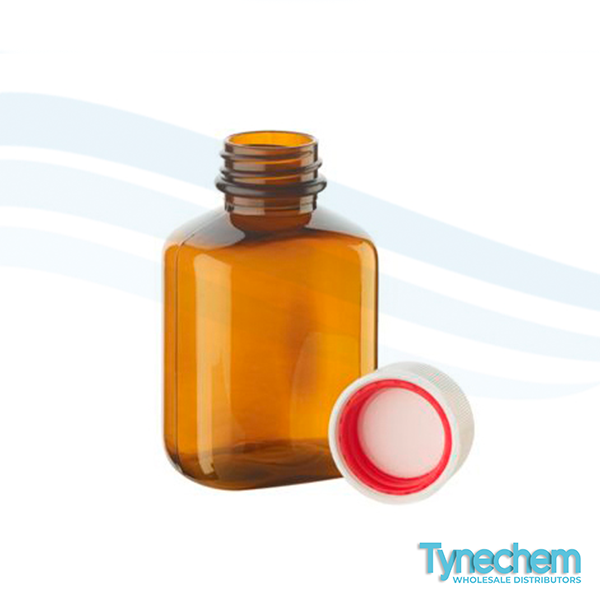 CuboPac 125ml Rectangular Amber Bottles